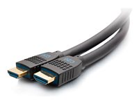 C2G 12ft 8K HDMI Cable with Ethernet - Performance Series Ultra High Speed - Ultra High Speed - HDMI-kabel med Ethernet - HDMI hane till HDMI hane - 3.6 m - svart - stöd för 10K, 8K60 Hz (7680 x 4320) stöd, 4K120 Hz (4096 x 2160) stöd C2G10456