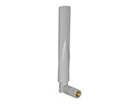 HPE Aruba AP-ANT-1W - Antenn - 4 dBi (för 2 400 MHz - 2 500 MHz), 6 dBi (för 4 900 MHz - 5 875 MHz) - rundstrålande - inomhus - vit - för Instant IAP-214 JW009A