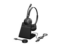 Jabra Engage 55 SE Stereo - Headset - på örat - DECT - trådlös - USB-A via DECT-adapter - UC-certifierad 9659-415-111