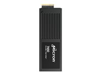 Micron 7450 PRO - SSD - krypterat - 3.84 TB - inbyggd - E1.S - PCIe 4.0 (NVMe) - TCG Opal Encryption 2.0, Self-Encrypting Drive (SED) MTFDKCE3T8TFR-1BC15ABYYR