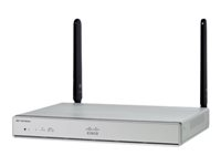 Cisco Integrated Services Router 1113 - Router - DSL-modem 8-ports-switch - 1GbE - WAN-portar: 2 - Wi-Fi 5 - Dubbelband - återanvänd C1113-8PMWE-RF