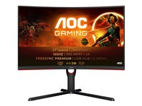 AOC Gaming CQ27G3SU/BK - LED-skärm - böjd - QHD - 27" CQ27G3SU/BK