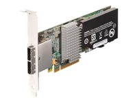 Lenovo ServeRAID M5025 - Kontrollerkort (RAID) - SATA 3Gb/s / SAS 6Gb/s - låg profil - RAID 0, 1, 5, 10, 50 - PCIe 2.0 x8 - för System x3200 M3; x3250 M3; x3400 M3; x3500 M3; x3620 M3; x3690 X5 46M0830