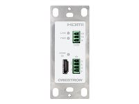 Crestron DM Essentials HD-TXC-4KZ-101-1G-W - Video/ljud/infraröd/seriell förlängare - sändare - HDMI, DM Essentials - över CATx - upp till 70 m HD-TXC-4KZ-101-1G-W