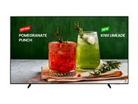 Samsung BE98D-H - 98" Diagonal klass BED-H Series LED-bakgrundsbelyst LCD-TV - Crystal UHD - digital skyltning - Smart TV - Tizen OS - 4K UHD (2160p) 3840 x 2160 - HDR - grafitsvart LH98BEDHLGUXEN