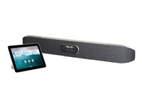 Poly Studio X50 - Allt-i-ett videobar (Poly TC8-styrenhet, videofält) - Zoomcertifierad, Certifierad för Microsoft-teams, Google Meet-certifierad - svart 83Z47AA#ABU