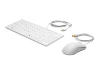 HP - Healthcare - sats med tangentbord och mus - med rullningshjul - USB - för HP Z1 G8; EliteDesk 80X G6, 80X G8; EliteOne 800 G8; Engage One Pro; ProDesk 40X G6 1VD81AA