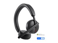 Dell Wireless Headset WL3024 - Headset - på örat - Bluetooth - trådlös - Certifierad för Microsoft-teams, Zoomcertifierad WL3024-DWW