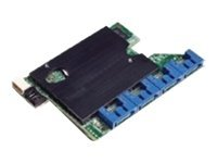 Intel Integrated RAID Module RMS2AF040 - Kontrollerkort (RAID) - 4 Kanal - SATA 3Gb/s / SAS 6Gb/s - RAID 0, 1, 5, 10, 50 - PCIe 2.0 x4 - för Server Board S5520; Server System SC5650, SR1630, SR1695; Workstation System SC5650 AXXRMS2AF040