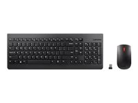 Lenovo Essential Wireless Combo - Sats med tangentbord och mus - trådlös - 2.4 GHz - tysk 4X30M39472