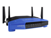 Linksys WRT1900AC - Trådlös router - 4-ports-switch - GigE - Wi-Fi 5 - Dubbelband WRT1900AC-EJ