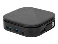 Targus USB-C Universal Dual HD Docking Station with 80W PD Pass-Thru - Dockningsstation - USB-C 3.2 Gen 2 - 2 x HDMI - 1GbE - TAA-kompatibel DOCK116GLZ