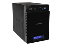 NETGEAR ReadyNAS 104 RN10442D - NAS-server - 4 fack - 8 TB - SATA 3Gb/s - HDD 2 TB x 4 - RAID 0, 1, 5, 6, 10, JBOD - RAM 512 MB - Gigabit Ethernet - iSCSI support RN10442D-100EUS