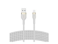 Belkin BoostCharge - Lightning-kabel - USB hane till Lightning hane - 3 m - vit CAA010BT3MWH