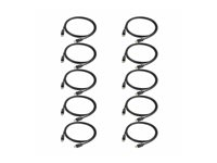 StarTech.com 2m VESA Certified DisplayPort 1.2 Cable - 10 Pack - 4K 60Hz - DisplayPort-kabel - DisplayPort (hane) spärrad till DisplayPort (hane) spärrad - DisplayPort 1.2 - 2 m - stereo 3D, 4K60Hz UHD-stöd - svart (paket om 10) DISPL2M10PK