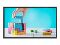 Philips 65BDL3152E - 65" Diagonal klass E-Line LED-bakgrundsbelyst LCD-skärm - interaktiv digital skyltning - med pekskärm (multitouch) - Android - 4K UHD (2160p) 3840 x 2160 65BDL3152E/00