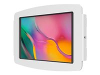 Compulocks Galaxy Tab S5e Space Enclosure Wall Mount - Konsol - för surfplatta - låsbar - aluminium - vit - monteringsgränssnitt: 100 x 100 mm - väggmonterbar - för Samsung Galaxy Tab S5e 725GSESW
