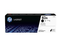 HP 83A - Svart - original - LaserJet - tonerkassett (CF283A) - för LaserJet Pro M201, M202, MFP M125, MFP M127, MFP M225 CF283A