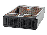 WD Ultrastar Data60 - Kabinett för lagringsenheter - 60 fack (SATA-600 / SAS-3) - HDD 6 TB x 24 - kan monteras i rack - 4U 1ES1466