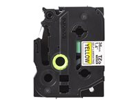 Brother TZe-SL661 - Självhäftande - svart på gult - Rulle 3,6 cm x 8 m) 1 kassett(er) bandlaminat - för P-Touch PT-D800W TZESL661