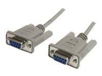 StarTech.com 1,8 m standard seriell kabel - DB9 F/F - Seriell kabel - DB-9 (hona) till DB-9 (hona) - 1.8 m - för P/N: ICUSB23208FD, ICUSB23216FD, ICUSB232PROC, PCI2S1P2, PEX1S953LP, PEX2S1050 MXT100FF