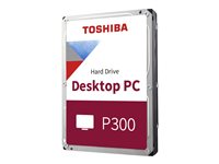 Toshiba P300 Desktop PC - Hårddisk - 6 TB - inbyggd - 3.5" - SATA 6Gb/s - 5400 rpm - buffert: 128 MB HDWD260UZSVA