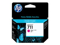 HP 711 - 29 ml - magenta - original - DesignJet - bläckpatron - för DesignJet T100, T120, T120 ePrinter, T125, T130, T520, T520 ePrinter, T525, T530 CZ131A