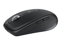 Logitech MX Anywhere 3S - Mus - optisk - 6 knappar - trådlös - Bluetooth - grafit 910-006929
