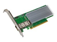 Intel Ethernet Network Adapter E810-CQDA1 - Nätverksadapter - PCIe 4.0 x16 låg profil - QSFP28 x 1 E810CQDA1G1P5