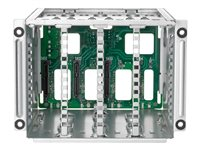 HPE 8SFF x4 U.3 Mid Tray Tri-Mode Drive Cage Kit - Hållare för lagringsenheter - 2.5" - för ProLiant DL380 Gen11 P48816-B21