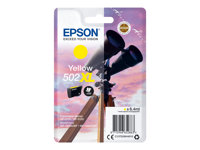 Epson 502XL - 6.4 ml - hög kapacitet - gul - original - blister - bläckpatron - för Expression Home XP-5100, 5105, 5150, 5155; WorkForce WF-2860, 2865, 2880, 2885 C13T02W44010