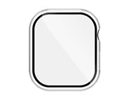 Belkin SCREENFORCE TemperedCurve - Stötsskydd för smartwatch - 2-i-1, 42mm - tempererat glas (9H) - klar - för Apple Watch Series 10 (GPS + Cellular), Series 10 (GPS) OWA002HQCL