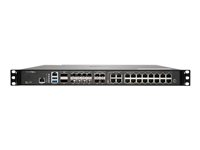 SonicWall NSa 6700 - Essential Edition - säkerhetsfunktion - 10GbE, 5GbE, 2.5GbE, 25GbE, 40GbE - 1U - SonicWall säkerhetsuppgradering, plusprogram (2 år) - kan monteras i rack 02-SSC-9586