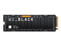 WD_BLACK SN850X WDS200T2XHE - SSD - krypterat - 2 TB - inbyggd - M.2 2280 - PCIe 4.0 x4 (NVMe) - TCG Opal Encryption 2.01 - integrerad kylfläns WDS200T2XHE-00BCA0