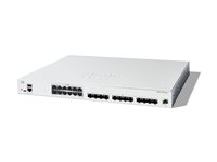 Cisco Catalyst 1300-24XTS - Switch - L3 - smart - 12 x 10 Gigabit Ethernet + 12 x 10 Gigabit SFP+ - rackmonterbar C1300-24XTS