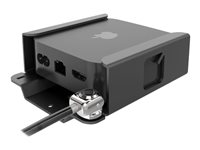 Compulocks Apple TV Security Mount (4K 3rd Gen) (2022) - Monteringssats (säkerhetshållare, låshuvudenhet) - Ventilerad - för mediabox - låsbar - höggradig aluminium - svart - för Apple TV 4K (3rd generation) ATVEN43