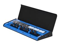 Targus USB Dual Video Docking Station with Power - Dockningsstation - USB 3.0 - DVI, HDMI - GigE - med USB-C Multiplexer-adapter (ACA44EUZ) BEU0654C