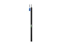 APC EasyPDU EPDU2132M - Kraftdistributionsenhet (kan monteras i rack) - uppmätt - AC 230 V - 7360 VA - 1-fas - Ethernet 10/100/1000, serial, USB - ingång: IEC 60309 2P+E 32A - utgångskontakter: 24 (20 x IEC 60320 C13, 4 x IEC 60320 C19) - 0U - 3 m sladd - svart EPDU2132M