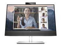 HP E24mv G4 Conferencing Monitor - E-Series - LED-skärm - Full HD (1080p) - 24" 169L0AA#ABB