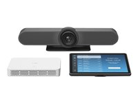 Logitech RoomMate + MeetUp + Tap IP - Paket för videokonferens (Logitech MeetUp, Logitech Tap IP) - Certifierad för Microsoft-teams, Certifierad för Zoom Rooms, RingCentral Certified - power adapter included 991-000411