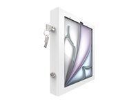 Compulocks iPad Air M2 & M3 13", Apex Enclosure Rolling Cart - Rise Freedom White - Monteringssats (hölje, vagnstativ) - för surfplatta - låsbar - medicinsk - höggradig aluminium - vit - skärmstorlek: 13" - för Apple 13-inch iPad Air (M2, M3) MCRSTDW13APXW