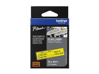 Brother - Gul - 72 etikett (er) etiketter - för P-Touch PT-P900Wc, PT-P950NW FLE6511