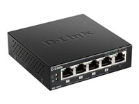 D-Link DES 1005P - Switch - ohanterad - 4 x 10/100 + 1 x 10/100 (PoE) - skrivbordsmodell - PoE DES-1005P/E