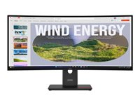 Lenovo ThinkVision T34WD-40 - LED-skärm - böjd - 34" - HDR 64AEGAT1EU