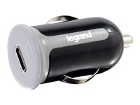 C2G 1-Port USB-C Car Charger, 3A Output - Strömadapter för bil - 3 A (24 pin USB-C) - svart 80918