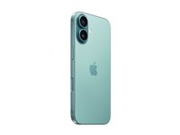 Apple iPhone 16 - 5G smartphone - dual-SIM / Internminne 512 GB - OLED-skärm - 6.1" - 2556 x 1179 pixlar - 2 bakre kameror 48 MP, 12 MP - front camera 12 MP - blågrön MYEU3QN/A