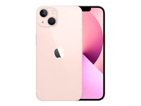 Apple iPhone 13 - 5G smartphone - dual-SIM / Internminne 256 GB - OLED-skärm - 6.1" - 2532 x 1170 pixlar - 2 bakre kameror 12 MP, 12 MP - front camera 12 MP - rosa MLQ83QN/A