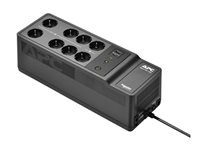 APC Back-UPS - UPS (kan monteras på vägg/underlag) - AC 230 V - 600 Watt - 1050 VA - utgångskontakter: 10 BE1050G2-GR
