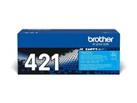 Brother TN421C - Cyan - original - tonerkassett - för Brother DCP-L8410CDW, DCP-L8410CDWT, HL-L8360CDWMT, MFC-L8690CDW, MFC-L8900CDW TN421C