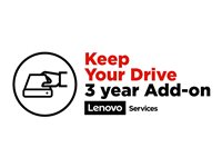 Lenovo Keep Your Drive Add On - Utökat serviceavtal - 3 år - för ThinkPad P1; P1 (2nd Gen); P1 Gen 4; P16 Gen 1; P17 Gen 1; P43; P51; P52; P53; P72; P73 5PS0V07097